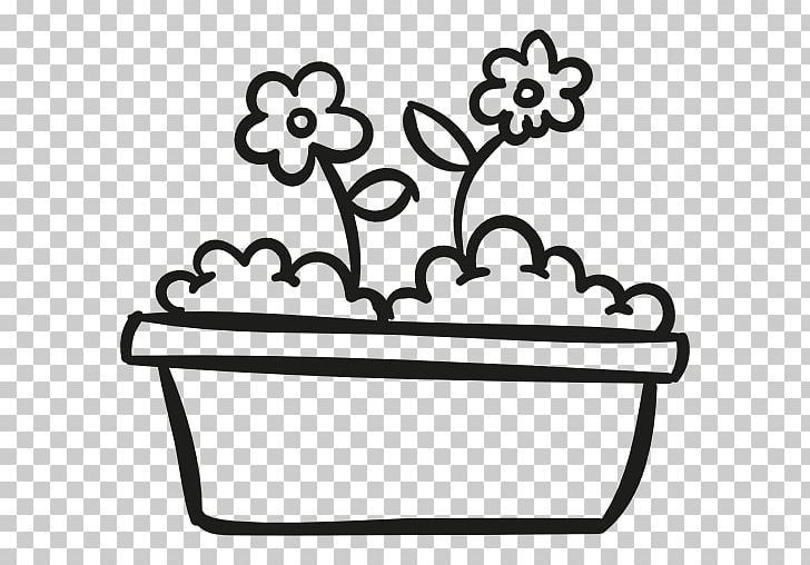 Flower Garden Watering Cans Flowerpot PNG, Clipart, Black And White, Computer Icons, Encapsulated Postscript, Flower, Flower Garden Free PNG Download