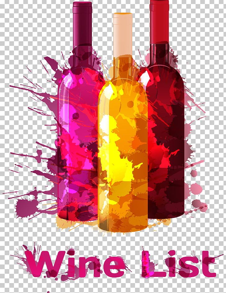Red Wine White Wine Bottle PNG, Clipart, Bottles, Bottle Vector, Cartoon Bottle, Drawing, Drawing Vector Free PNG Download