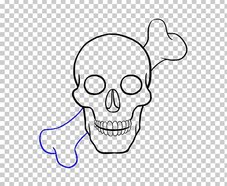 Drawing Skull And Crossbones Sketch PNG, Clipart, Art, Artwork, Black And White, Bone, Cartoon Free PNG Download