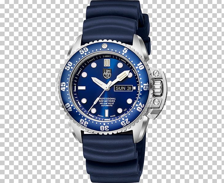 Luminox Diving Watch Automatic Watch Underwater Diving PNG, Clipart, Automatic Watch, Blue, Brand, Clock, Cobalt Blue Free PNG Download