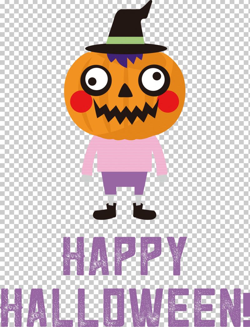 Happy Halloween PNG, Clipart, Animation, Cartoon, Drawing, Happy Halloween, Logo Free PNG Download