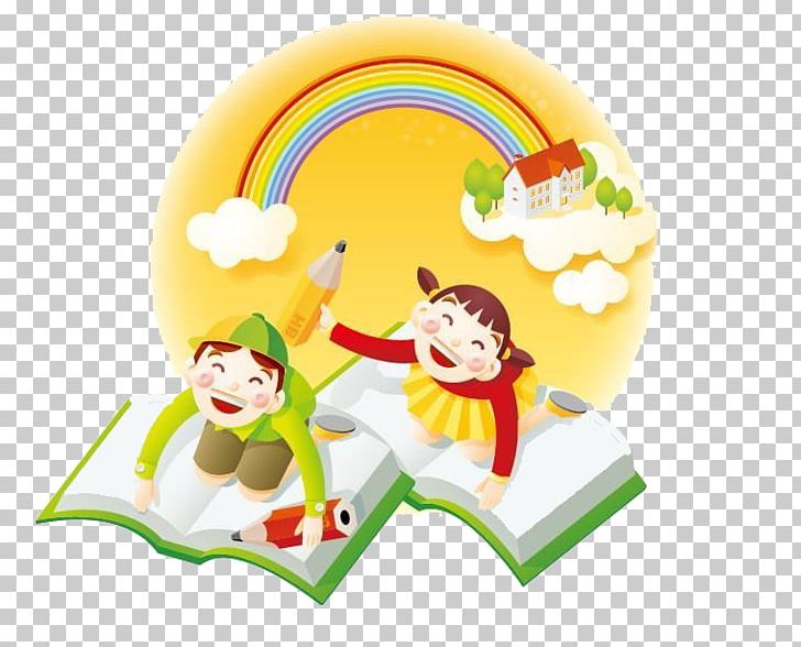 Child Cartoon Learning Illustration PNG, Clipart, Adobe Illustrator, Art, Balloon Cartoon, Book, Boy Cartoon Free PNG Download
