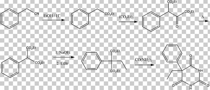 Phenobarbital Chemical Synthesis Anticonvulsant Barbiturate Pharmaceutical Drug PNG, Clipart, Angle, Auto Part, Barbital, Barbiturate, Chemistry Free PNG Download