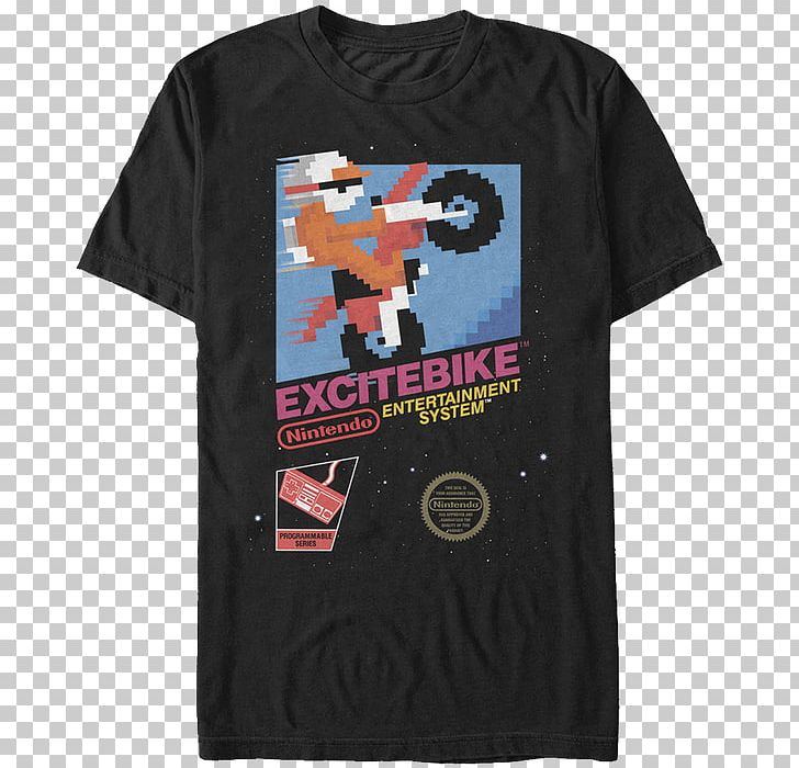 Excitebike Super Nintendo Entertainment System Rad Racer Excitebots: Trick Racing PNG, Clipart, Active Shirt, Arcade Game, Black, Brand, Clothing Free PNG Download