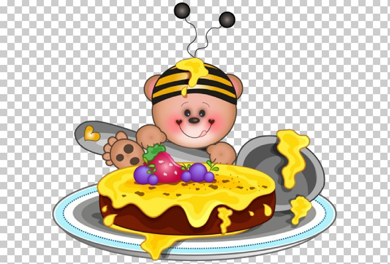 Yellow Icing Honeybee Baked Goods Cake PNG, Clipart, Baked Goods, Cake, Honeybee, Icing, Yellow Free PNG Download