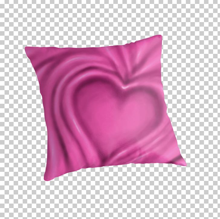 Cushion Throw Pillows Heart Pink M PNG, Clipart, Cushion, Heart, Magenta, Petal, Pillow Free PNG Download