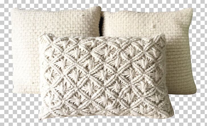 Throw Pillows Cushion Macramé Linen PNG, Clipart, Carpet, Craft, Cushion, Furniture, Insert Free PNG Download