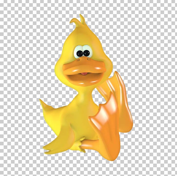Duck 3D Computer Graphics Cartoon PNG, Clipart, 3d Computer Graphics, Animals, Beak, Bird, Character Free PNG Download