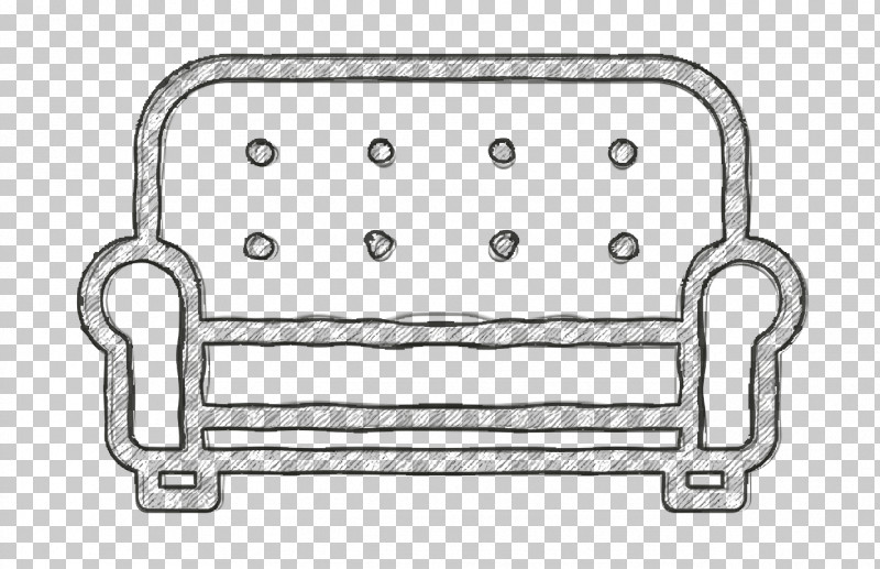 Linear Household Elements Icon Sofa Icon PNG, Clipart, Bathroom, Black, Black And White, Car, Computer Hardware Free PNG Download