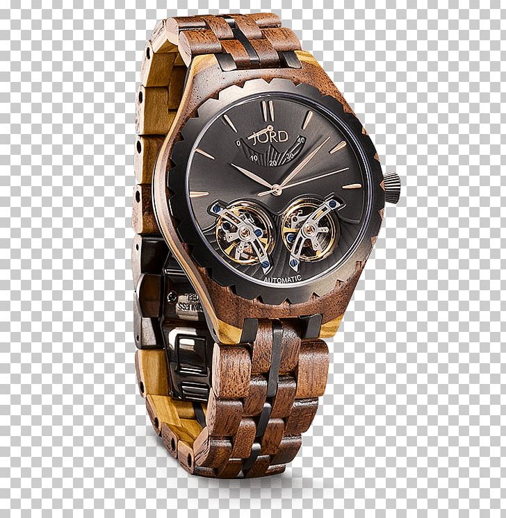 Watch Jord TAG Heuer Chronograph Quartz Clock PNG, Clipart, Accessories, Automatic Watch, Brand, Brown, Chronograph Free PNG Download