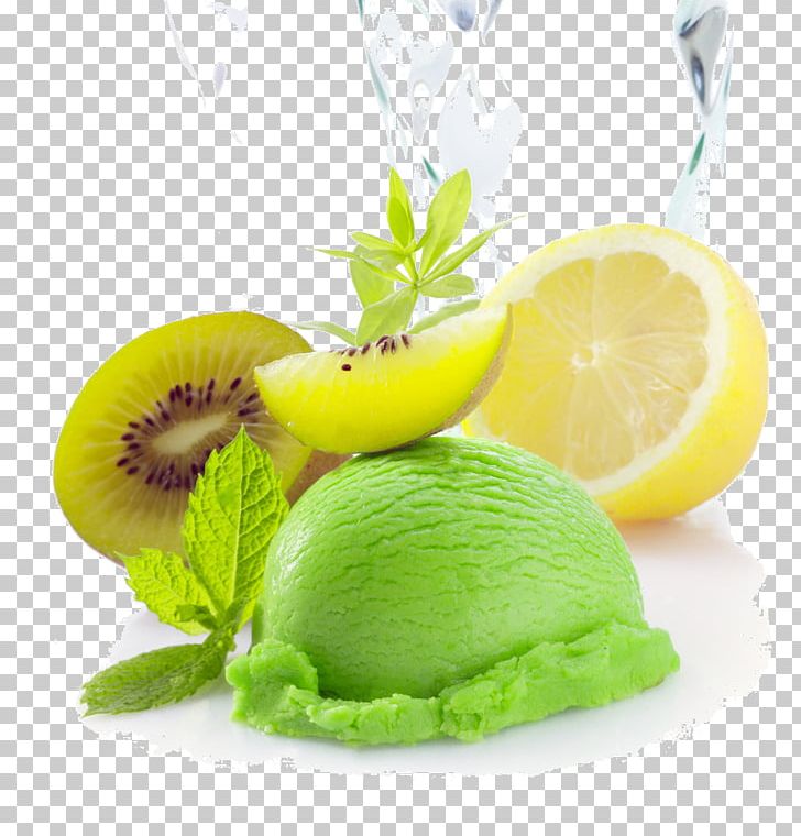 Green Tea Ice Cream Kiwifruit Lemon PNG, Clipart, Butter, Citric Acid, Citrus, Dessert, Diet Food Free PNG Download
