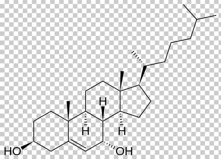 Dehydroepiandrosterone Estrogen Receptor Hidroksiholesterol 27-Hydroxycholesterol 7-Dehydrocholesterol PNG, Clipart, Androgen, Angle, Area, Black And White, Cholesterol Free PNG Download