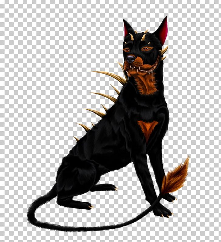 Dog Hellhound Whiskers Drawing Demon PNG, Clipart, Animals, Black Cat, Carnivoran, Cat, Cat Like Mammal Free PNG Download