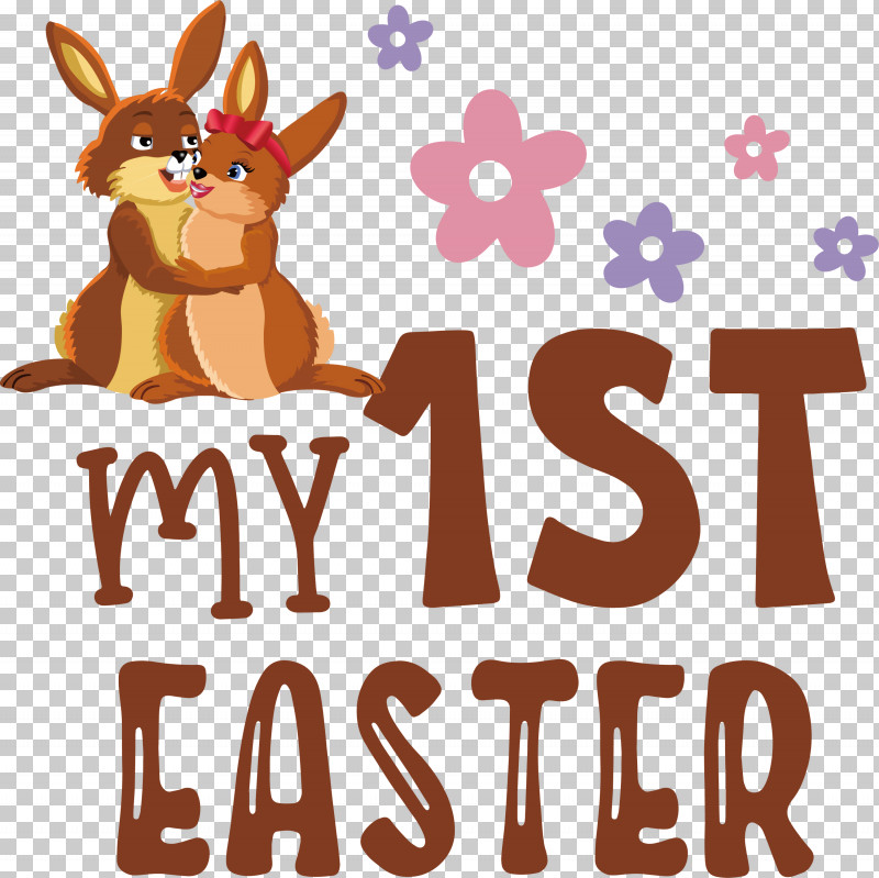My 1st Easter Easter Bunny Easter Day PNG, Clipart, Biology, Cartoon, Dog, Easter Bunny, Easter Day Free PNG Download