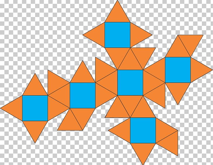 Net Cuboctahedron Snub Cube Catalan Solid Archimedean Solid PNG, Clipart, Angle, Archimedean Solid, Area, Catalan Solid, Cuboctahedron Free PNG Download