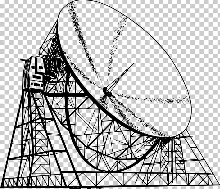 Radio Telescope Astronomy Drawing PNG, Clipart, Amat, Area, Astronomical Radio Source, Black And White, Coloring Book Free PNG Download