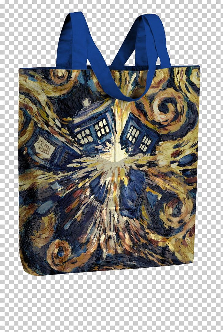 Vincent And The Doctor TARDIS Painting Mural PNG, Clipart, Art, Bag, Cobalt Blue, Doctor, Electric Blue Free PNG Download