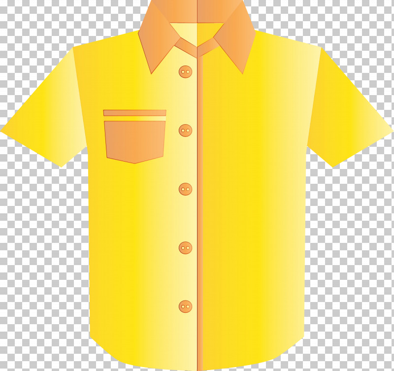 Orange PNG, Clipart, Button, Clothing, Collar, Dress Shirt, Line Free PNG Download