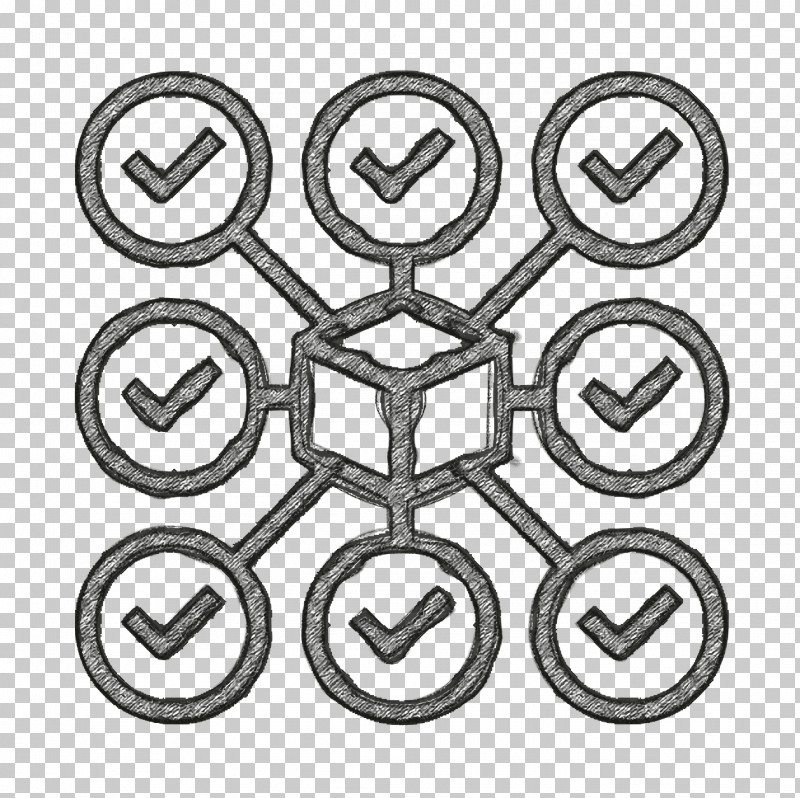 Blockchain Icon Cryptocurrency Block Chain Icon PNG, Clipart, Blockchain Icon, Computer Network, Data, Software, System Free PNG Download
