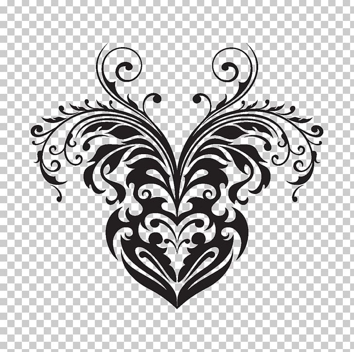 Bumper Sticker Wall Decal Tattoo PNG, Clipart, Art, Black, Black And White, Bumper Sticker, Butterfly Free PNG Download