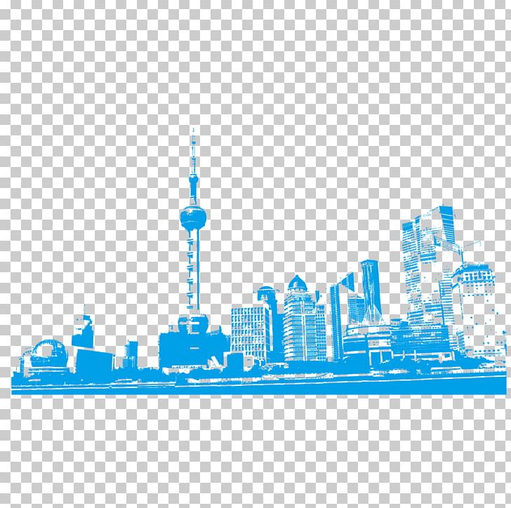 Oriental Pearl Tower The Bund PNG, Clipart, Blue, Building, City, Color, Color Pencil Free PNG Download