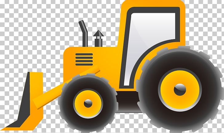 Cartoon Excavator Heavy Equipment PNG, Clipart, Architectural Engineering, Car, Crane, Delivery Truck, Free Logo Design Template Free PNG Download