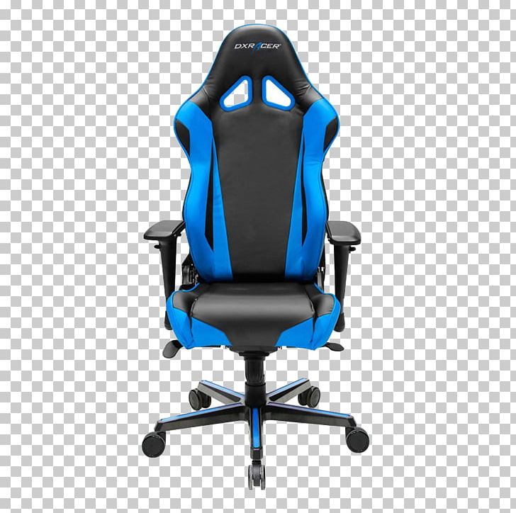 DXRacer Office & Desk Chairs Gaming Chair PNG, Clipart, Auto Racing, Blue, Bucket Seat, Caster, Chair Free PNG Download