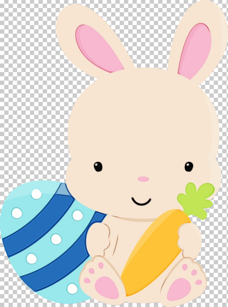 Easter Bunny PNG, Clipart, Animal Figure, Cartoon, Ear, Easter Bunny, Paint Free PNG Download