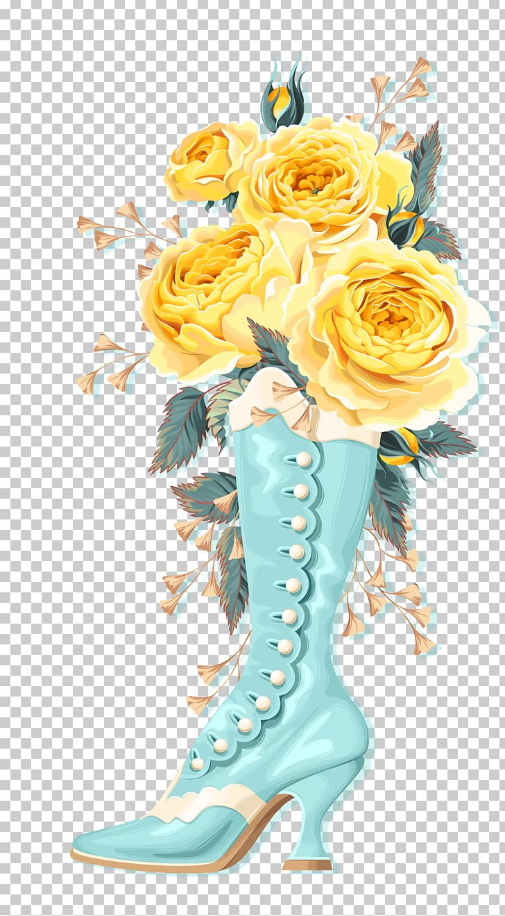 Shoe Boot PNG, Clipart, Accessories, Drawn, Encapsulated Postscript, Floral Design, Floristry Free PNG Download