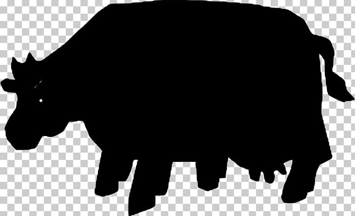 Cattle Mammal Bulldog PNG, Clipart, Bear Clipart, Black, Black And White, Bull, Bulldog Free PNG Download