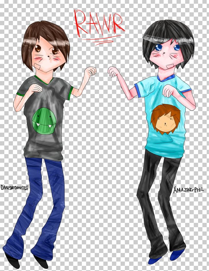 Dan And Phil T-shirt YouTuber Boy Uniform PNG, Clipart, Arm, Boy, Cartoon, Child, Clothing Free PNG Download