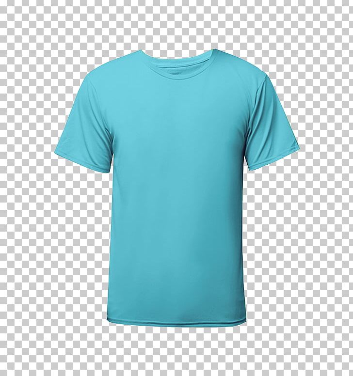 T-shirt Hoodie Crew Neck Adidas PNG, Clipart, Active Shirt, Adidas, Aqua, Azure, Blue Free PNG Download
