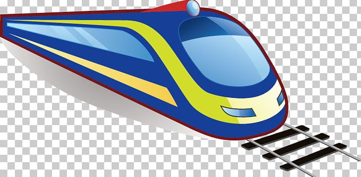 Train Rail Transport Maglev PNG, Clipart, Blue, Brand, Cartoon, Computer Graphics, Electric Blue Free PNG Download