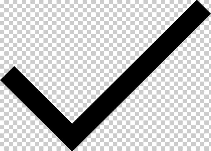 Check Mark Computer Icons PNG, Clipart, Angle, Black, Black And White, Check, Checkbox Free PNG Download
