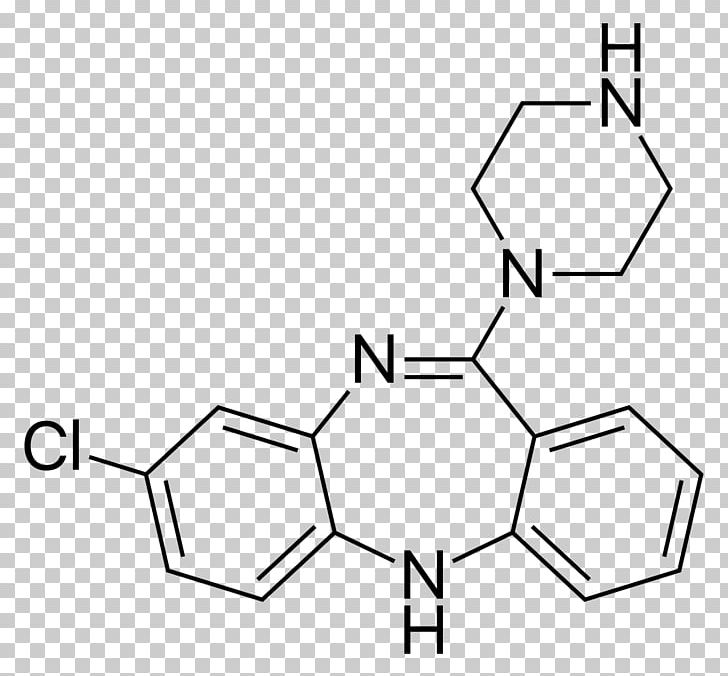 Desmethylclozapine Atypical Antipsychotic Chemical Compound PNG, Clipart, Angle, Area, Aripiprazole, Atypical Antipsychotic, Black Free PNG Download