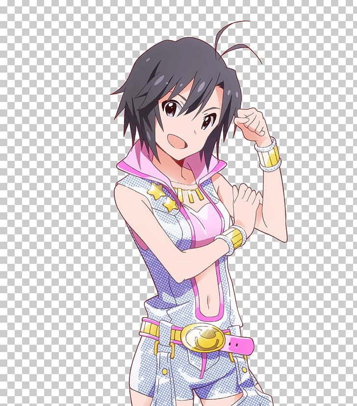 The Idolmaster: Million Live! Theater Days The Idolmaster Cinderella Girls Makoto Kikuchi PNG, Clipart, Anime, Arm, Asami Shimoda, Black Hair, Brown Hair Free PNG Download