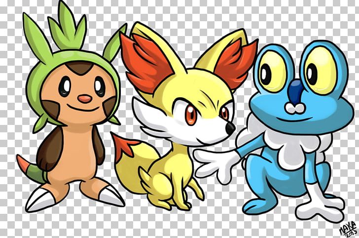 Pokémon X And Y Chespin Froakie Fennekin PNG, Clipart, Animal Figure, Art, Artwork, Carnivoran, Cartoon Free PNG Download