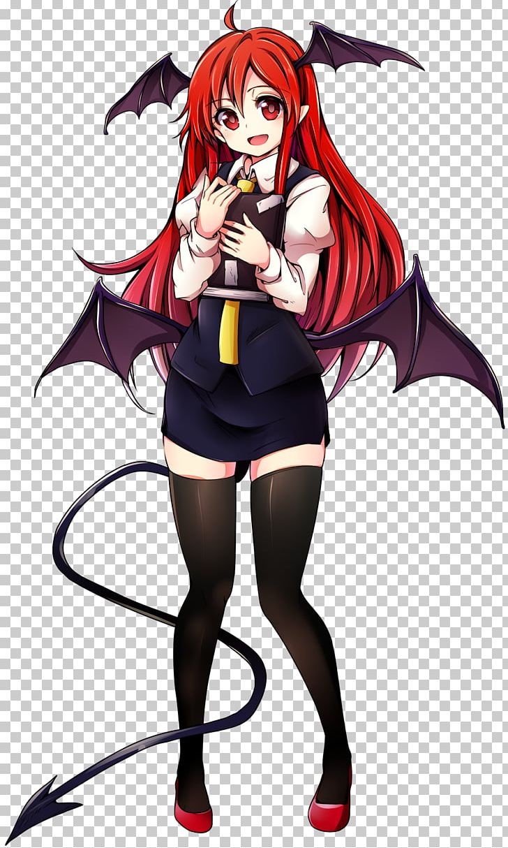 Demon The Embodiment Of Scarlet Devil Drawing Art PNG, Clipart, Anime, Art, Baba, Black Hair, Costume Free PNG Download