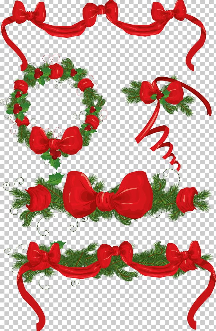 Santa Claus Christmas Tree Garland Christmas Decoration PNG, Clipart, Border, Branch, Christmas Frame, Christmas Lights, Clip Art Free PNG Download