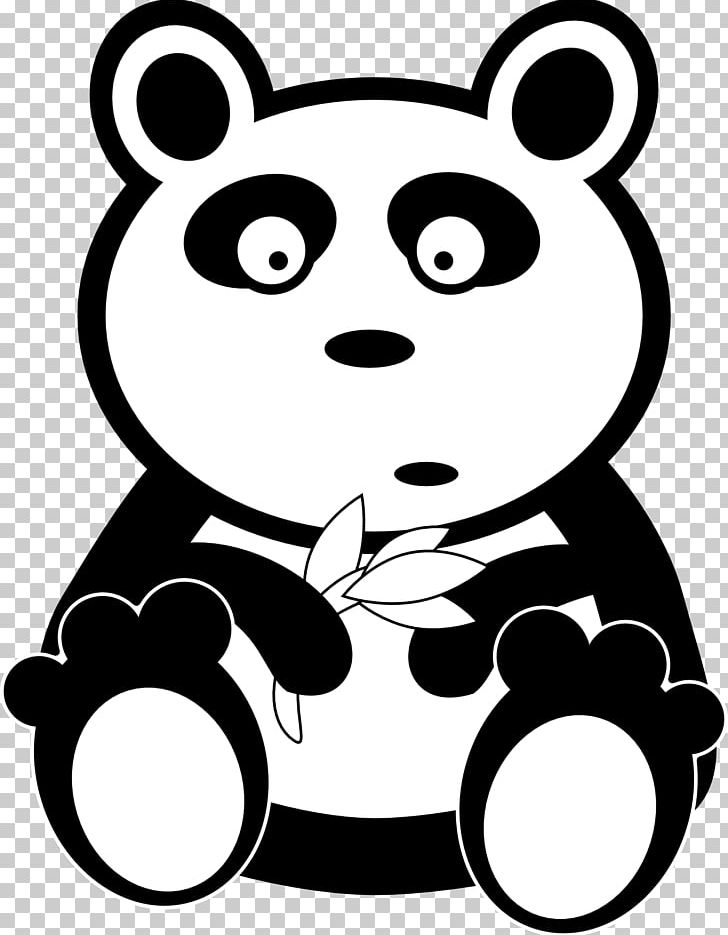Giant Panda Bear Red Panda PNG, Clipart, Artwork, Bear, Black, Black And White, Carnivoran Free PNG Download