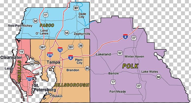 Pinellas County Tampa Bay Map San Francisco Bay Area Png Clipart