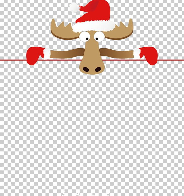 Reindeer Santa Claus Christmas PNG, Clipart, Animals, Art, Christmas Border, Christmas Decoration, Christmas Frame Free PNG Download