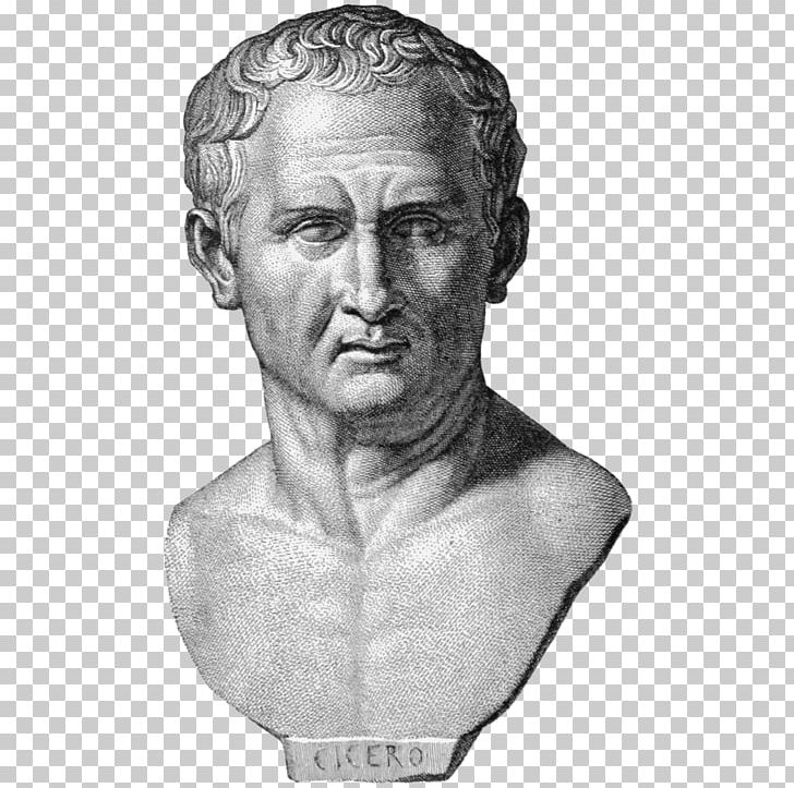 Cicero Ancient Rome Roman Republic De Re Publica Orator PNG, Clipart, Ancient History, Art, Artwork, Black And White, Chin Free PNG Download