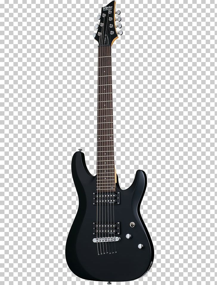 Seven-string Guitar Schecter Guitar Research Omen-7 Electric Guitar PNG, Clipart, Acoustic Electric Guitar, Guitar Accessory, Schecter C1 Hellraiser Fr, Schecter Guitar Research, Schecter Guitar Research Demon7 Free PNG Download