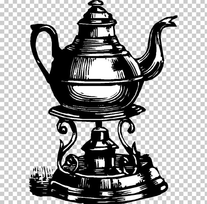 Teapot Tea Party Earl Grey Tea Tea Set PNG, Clipart, Black And White, Cookware And Bakeware, Cup, Dinner, Drawing Free PNG Download