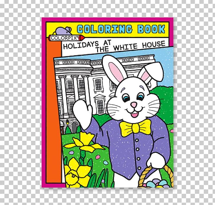 Easter Bunny Holidays At The White House PNG, Clipart, Area, Art, Book, Cartoon, Easter Free PNG Download
