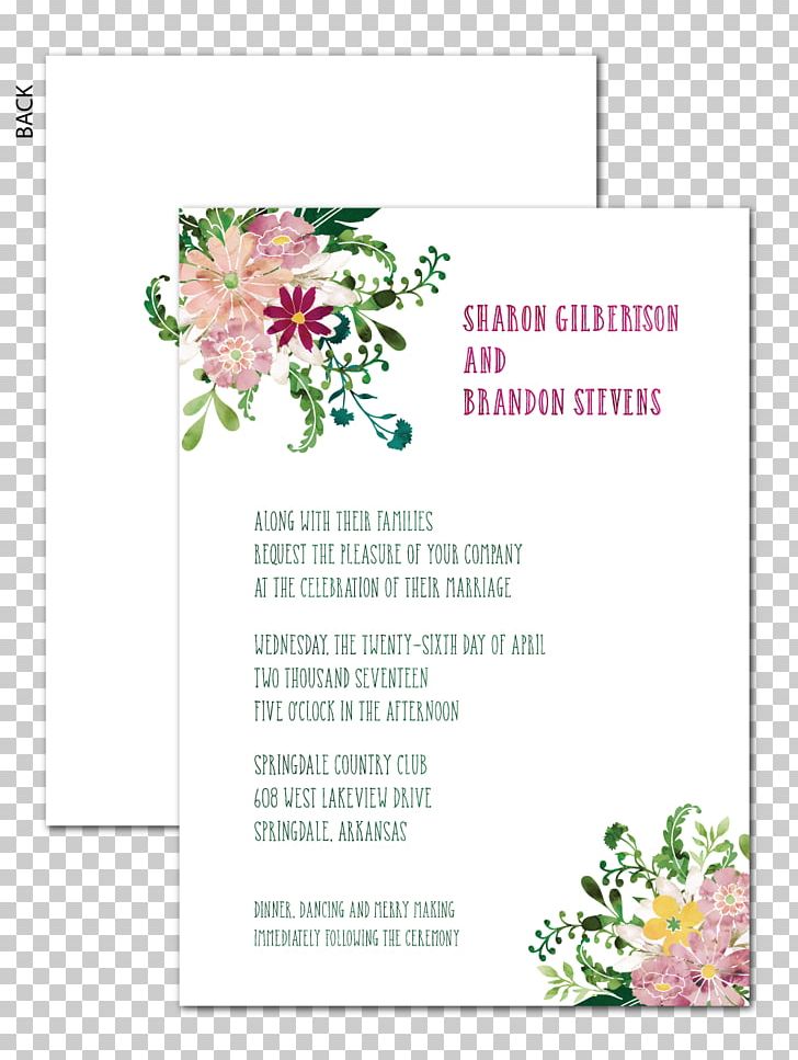 Floral Design Wedding Invitation Paper Flower Bouquet Place Cards PNG, Clipart, Boutique, Convite, Cut Flowers, Envelope, Floral Design Free PNG Download