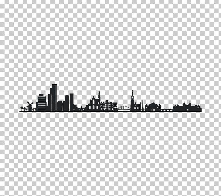 Skyline Amsterdam Wall Decal Sticker Vinyl Group PNG, Clipart, Amsterdam, Animals, Black And White, City, Decal Free PNG Download