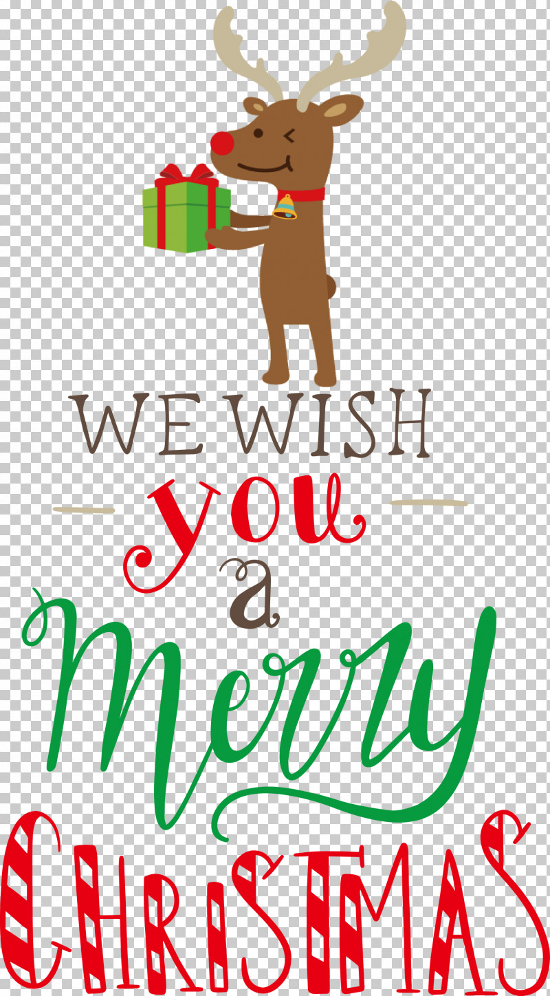 Merry Christmas We Wish You A Merry Christmas PNG, Clipart, Character, Christmas Day, Christmas Decoration, Christmas Ornament, Deer Free PNG Download