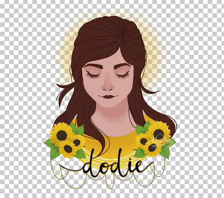 Dodie Clark Dear Happy Drawing YouTuber PNG, Clipart, Art, Black Hair, Brown Hair, Dear Happy, Dodie Clark Free PNG Download